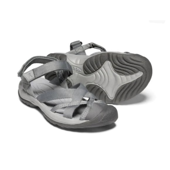 Brand New Keen Women's Kira Ankle Strap Grey Sandals - In Style, lightweight - Picture 4 of 5